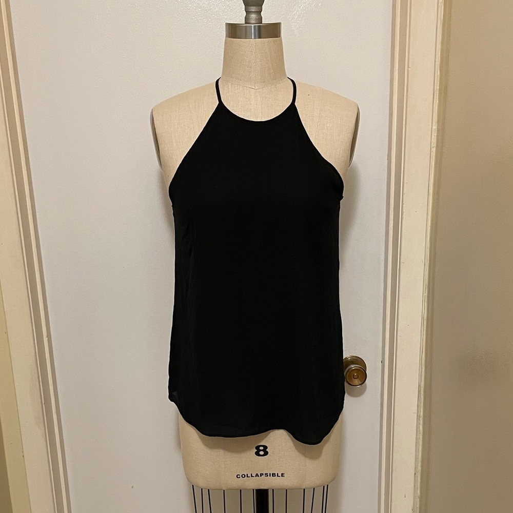 Loft Black Halter Top